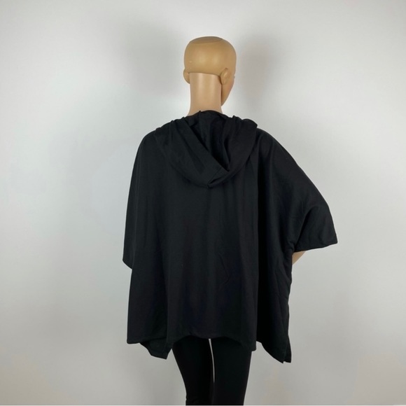 Black Lace-up Front Cardigan - Picture 3 of 3